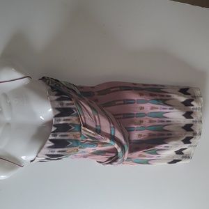 NWT Nicole Miller silk strapless dress. 8